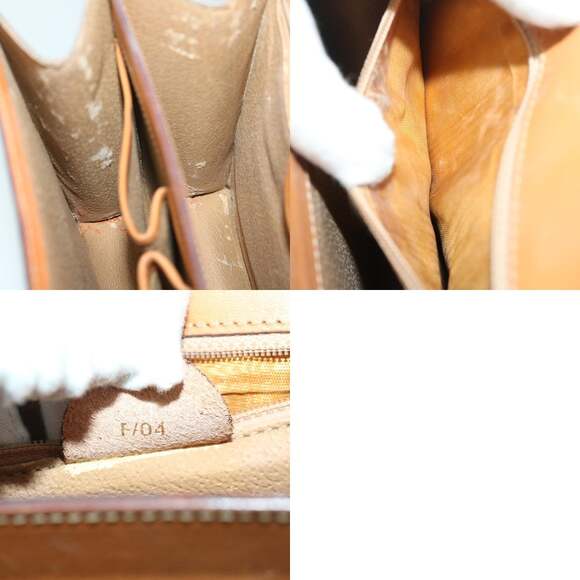 CELINE Macadam Canvas Hand Bag Pvc Brown - Picture 12 of 12